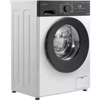 BOMANN WA 7188 macchina per waffle, bianco/nero