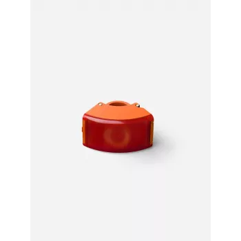 Luce posteriore per bici BOOKMAN Curve 37 lumen USB ricaricabile con visibilità a 180°, IP44, montaggio senza attrezzi, nero
