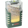 Bosch 2607017154 set punte elicoidali HSS 25 pezzi rivestite TiN gambo cilindrico