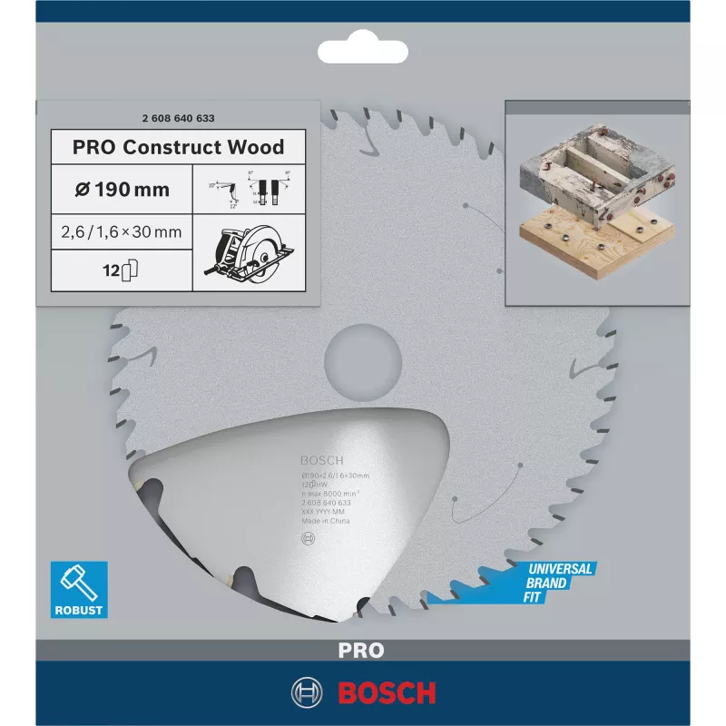 Bosch 2608640633 Expert for Wood Lama circolare 305 mm 60 denti