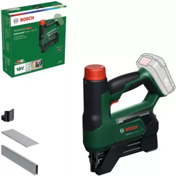 Bosch AdvancedTacker 18V-25 graffettatrice/chiodatrice a batteria (dispositivo senza batteria e caricabatterie) verde/nero