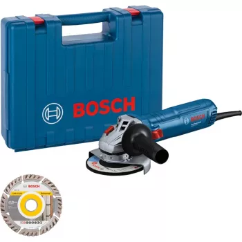 Bosch smerigliatrice angolare GWS 12-125 Professional + disco diamantato blu 1.200 W (06013A6102)