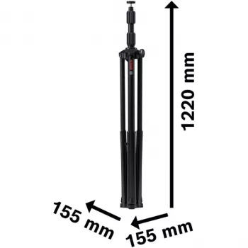 Bosch treppiede per luci da cantiere GLT 300-40 Professional (nero, filetto 5/8