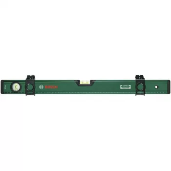 Bosch DIY livella 60 cm con cursore marcatore, scanalatura a V e base fresata piatta – verde