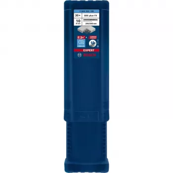 Bosch EXPERT SDS plus-7X set punte per martello 10 mm, 30 pezzi, lunghezza 265 mm 2608900188