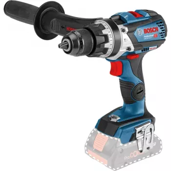 Bosch GSB 18V-110 C Professional Trapano avvitatore a percussione a batteria 18V (senza batteria, blu/nero)