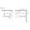Bosch GSN36VWDG congelatore freestanding, 242L NoFrost, classe energetica D, bianco