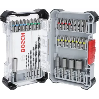 Bosch HSS Extra Hard set da 35 punte per metallo in cassetta di plastica (2607017726)