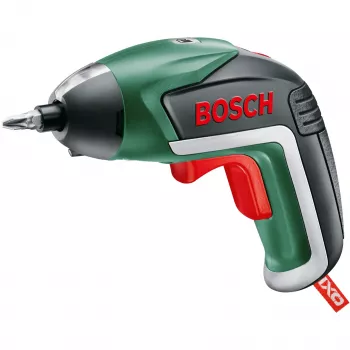 Bosch IXO 5 Avvitatore a batteria con set di 32 punte, 3,6 V Li-Ion 1,5 Ah, verde/nero