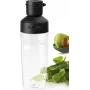 Bosch MMZV0BT1 Bottiglia ToGo 500 ml Tritan nero/trasparente per frullatore VitaPower