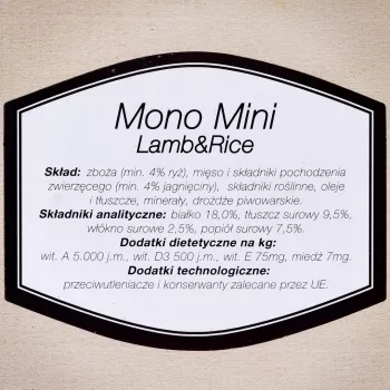 Bosch Mono Mini agnello e riso cibo umido per cani 0,9 kg