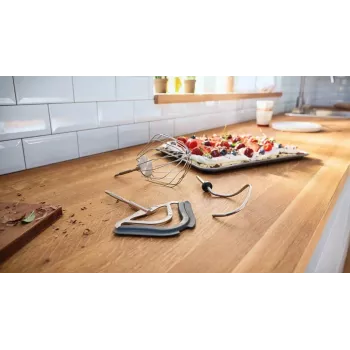 Bosch MUM58359 robot da cucina rosso rubino/argento 1000W 3,9L ciotola in acciaio inox