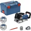 Fresatrice a batteria BOSCH PowerTools GNF 18V-40 Professional Solo, 18 Volt (blu/nero, senza batteria e caricabatterie, in L-BOXX)
