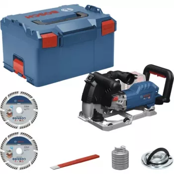 Fresatrice a batteria BOSCH PowerTools GNF 18V-40 Professional Solo, 18 Volt (blu/nero, senza batteria e caricabatterie, in L-BOXX)