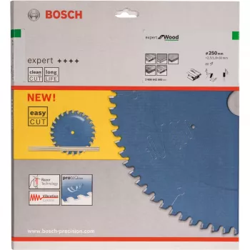 Bosch PowerTools Expert for Wood lama circolare 250 mm, 80 denti, foro 30 mm, ATB, per seghe da banco