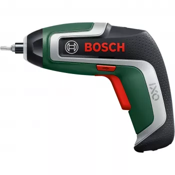 BOSCH Powertools IXO 7 Anniversary Set 3,6V Avvitatore a batteria (Verde/Nero, Li-Ion 2,0Ah, set di inserti, palline di semi, scatola)
