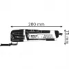 BOSCH POWERTOOLS Multi-Cutter GOP 30-28 Professional (blu/nero, L-BOXX, 300 Watt, accessori inclusi)