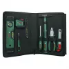 BOSCH Powertools set universale di utensili manuali, 25 pezzi (verde, con borsa portautensili)