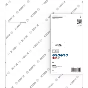 Bosch PRO disco diamantato per ceramica, diametro 250 mm, foro 30 mm (con anello riduttore 25,4 mm), bordo continuo, taglio a umido/a secco
