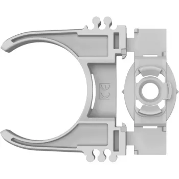 BOSCH PRO EPC-32 collare per tubi, 50 pz. (grigio chiaro, per tubi Ø 32mm)