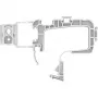 BOSCH PRO EPH-20 fermacavi, set da 100 pezzi, nero, diametro massimo fascio 20 mm, montaggio clip-on, Professional Grade 1600A032GD