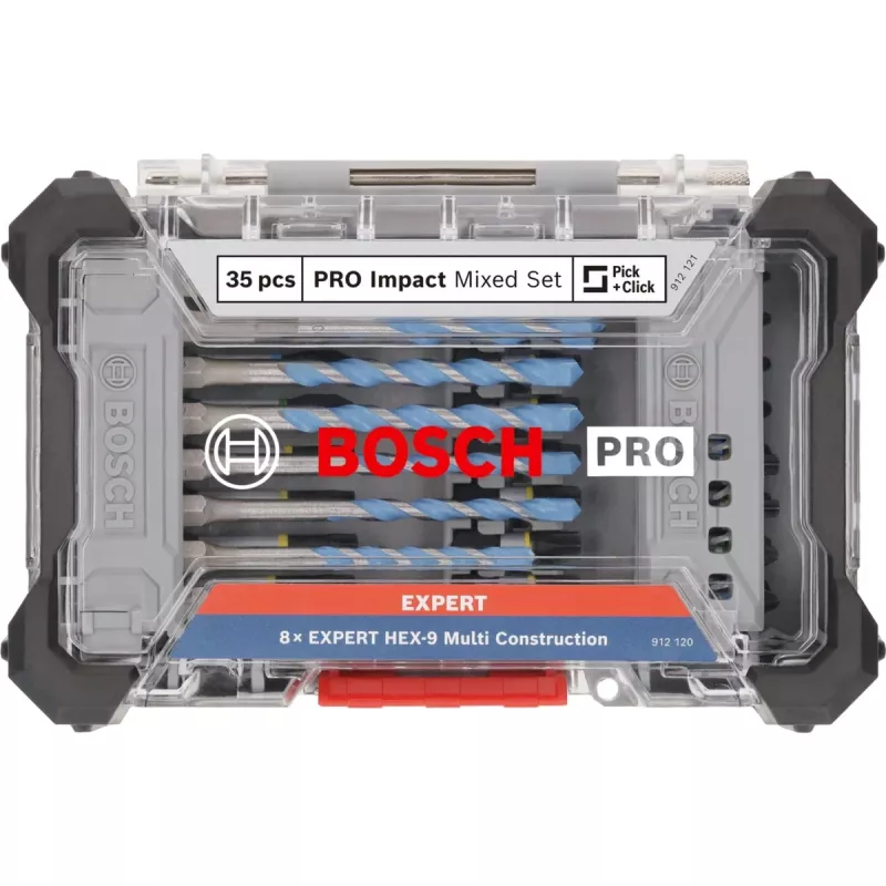 Bosch PRO Impact e Multi set da 35 punte per avvitatore 2608521U82