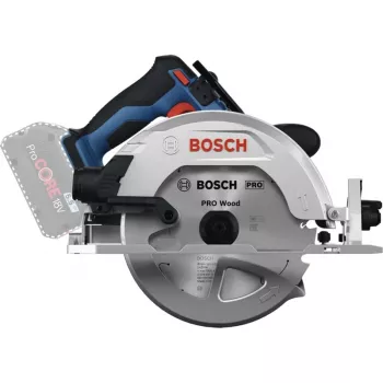 Bosch Professional GKS 18V-68-2 sega circolare a mano a batteria, 18 V, lama 190 mm, Solo (senza batteria e caricabatterie), blu/nero, in L-BOXX