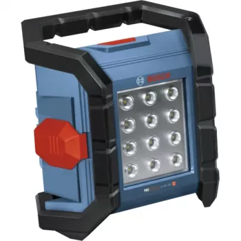 Bosch Professional GLI 18V-1500 Lampada da lavoro a batteria (blu/nero, senza batteria)