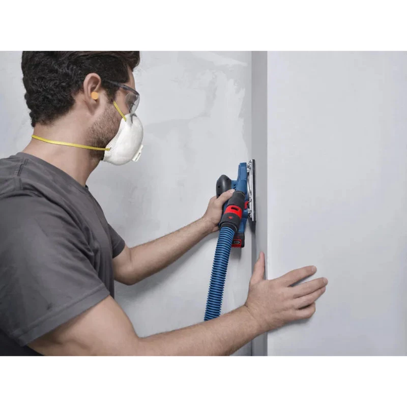 Bosch Professional GSS 18V-18 Levigatrice orbitale a batteria Solo, 18V, blu/nero, senza batteria