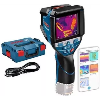 Bosch Professional GTC 600 C termocamera con Click&Go, -20 a 600°C, 9 Hz, risoluzione IR 256x192, display 3,5