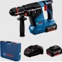 BOSCH martello perforatore GBH 187-LI 2,4J 2x5,0Ah One Chuck