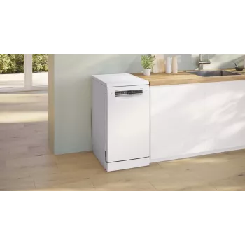 Bosch SPS4HMW13E lavastoviglie a libera installazione, 9 coperti, classe energetica C, 45 cm, bianco