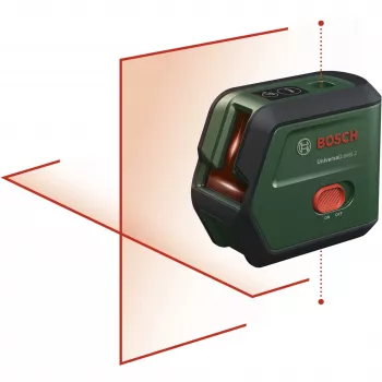 Bosch UniversalLevel 2 UNI set laser a linee incrociate con treppiede e borsa 0603663FZ1