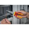 Bosch pinza a becco piatto VDE dritta 200mm 1600A02NE3
