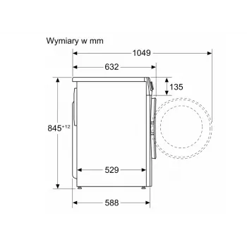 BOSCH WGG254ZGPL lavatrice a carica frontale 9 kg con i-DOS e Home Connect