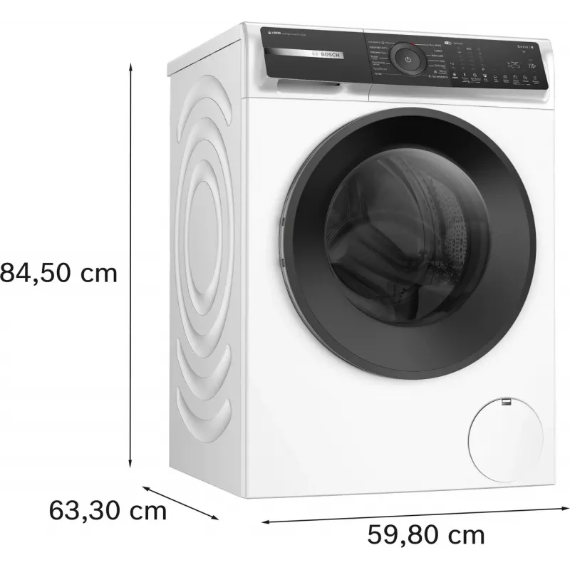 Bosch WGH256AESN lavatrice, 10 kg, 1600 giri/min, bianco