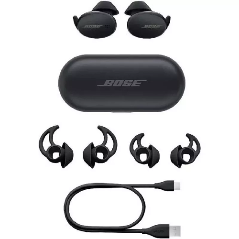 Bose Sport Earbuds auricolari True Wireless Bluetooth in-ear con microfono - nero