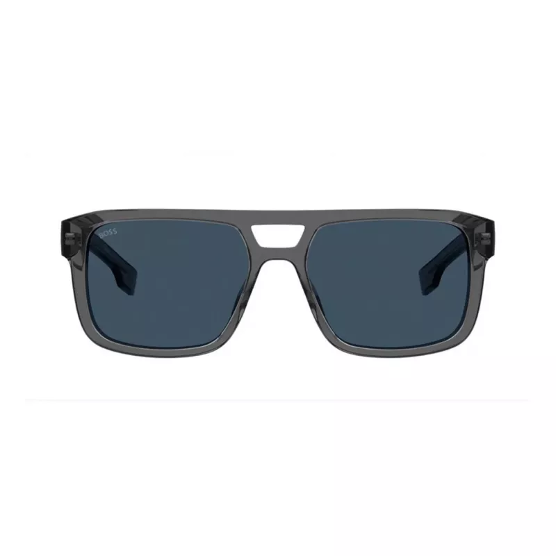 BOSS BOSS1648SKB7 Occhiali da sole havana marrone quadrati acetato uomo