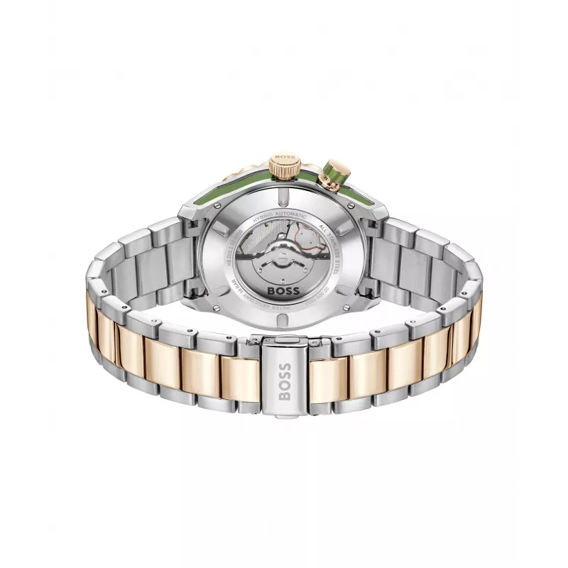BOSS Orologio da uomo 1514181 cronografo al quarzo 42mm acciaio inox quadrante nero