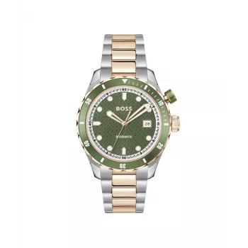 BOSS Orologio da uomo 1514181 cronografo al quarzo 42mm acciaio inox quadrante nero