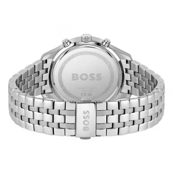 BOSS Orologio cronografo uomo Skymaster 1513975 42mm acciaio inox quadrante blu