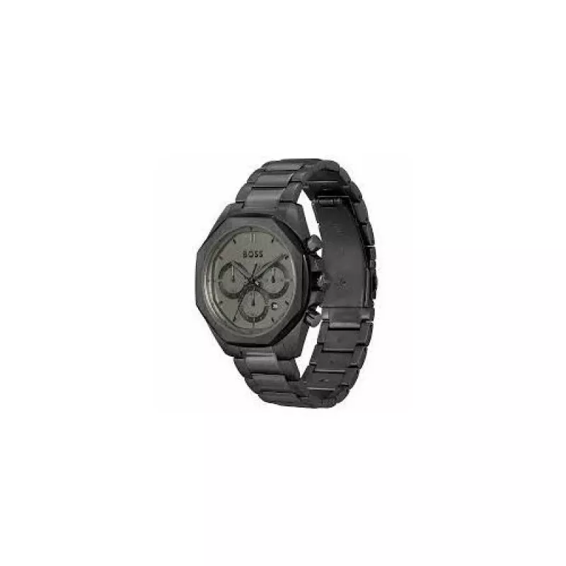 BOSS uomo Skymaster cronografo orologio 1514016 44mm acciaio inox quadrante blu