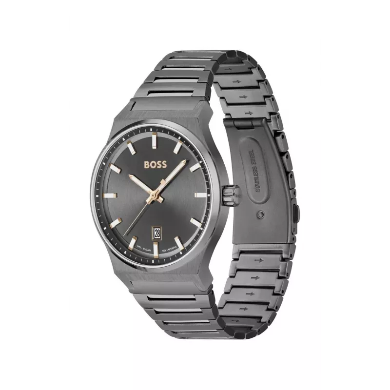 BOSS uomo Skymaster cronografo orologio 1514078 41mm quadrante blu acciaio inox