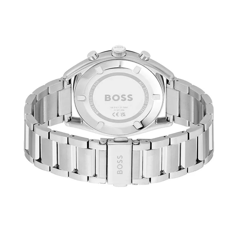 BOSS Skymaster cronografo uomo orologio 1514093 44mm acciaio inox quadrante blu