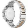 BOSS Orologio da uomo 1513757 43mm acciaio inox quadrante blu cinturino in pelle marrone cronografo