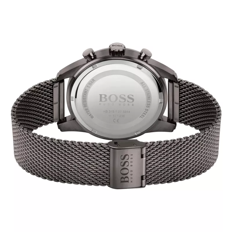 BOSS orologio uomo 1513837 Skymaster cronografo quadrante blu acciaio inox 44mm