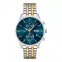 BOSS orologio da uomo 1513976 (42mm) - quadrante blu, cinturino in pelle marrone