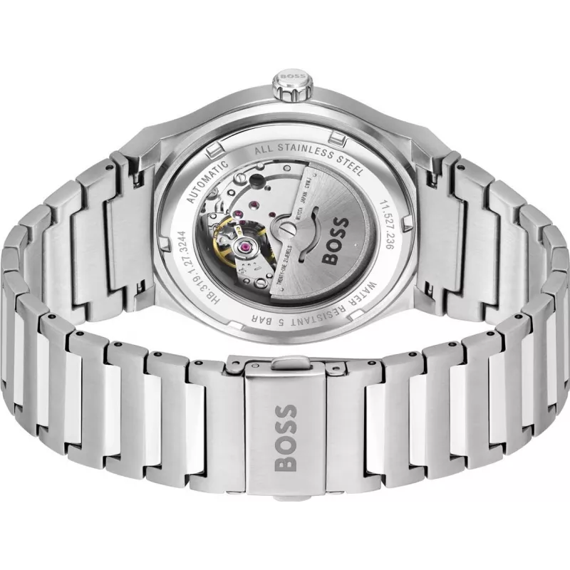 BOSS Orologio da uomo 1514118 41mm Acciaio inox Quadrante blu Cronografo