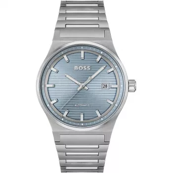 BOSS Orologio da uomo 1514118 41mm Acciaio inox Quadrante blu Cronografo