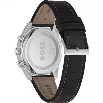 BOSS Orologio uomo 1514147 44mm acciaio inox quadrante blu cronografo